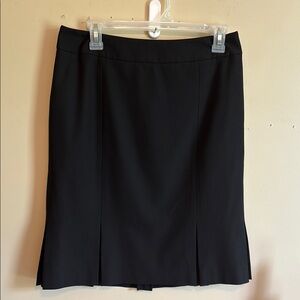 Talbots suit skirt black size 8 petite pencil skirt